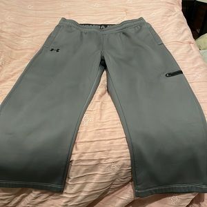 Under armor grey sweat pants